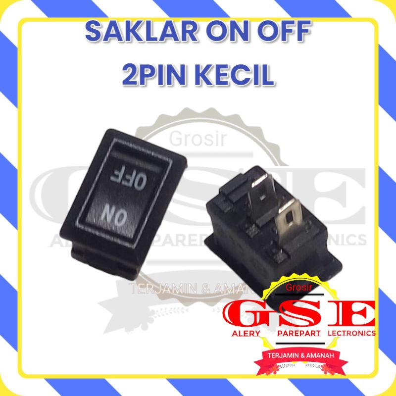 Jual Switch karaoke kecil on off/saklar kecil on off 2 kaki | Shopee ...