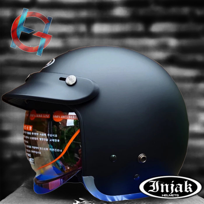 Jual HELM INJAK 06 INERVISOR (KACA DALAM) | Shopee Indonesia