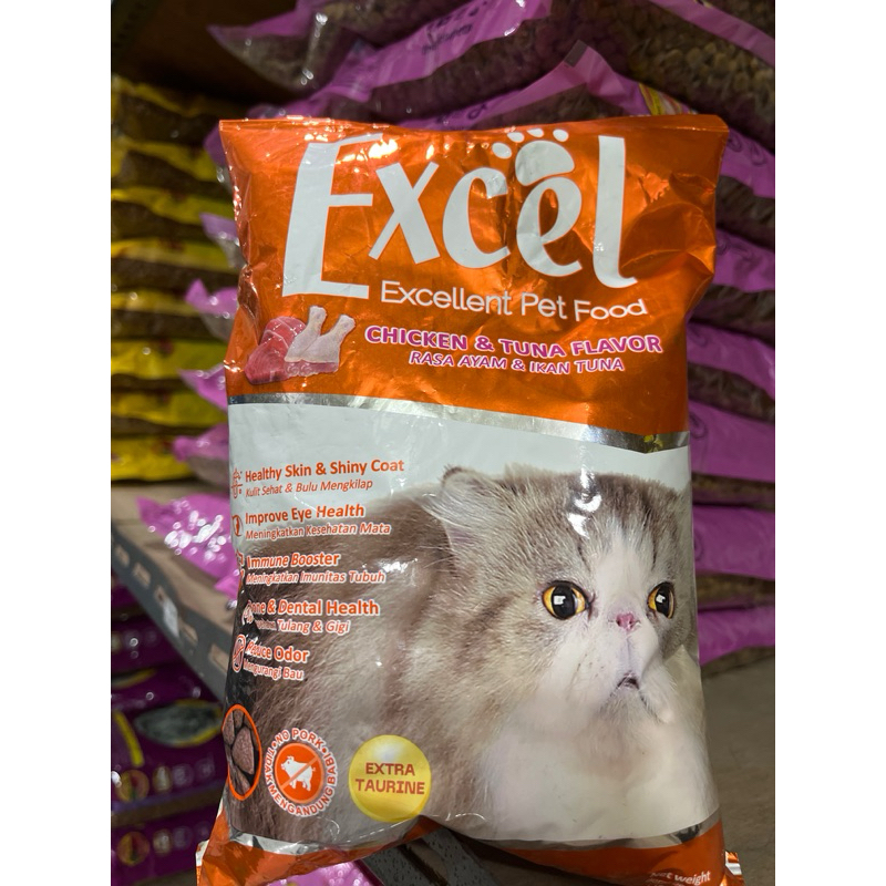 Jual EXCEL CHICKEN & TUNA FLAVOR | Shopee Indonesia