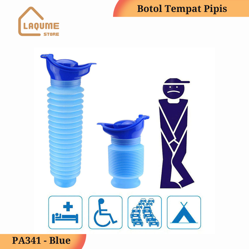 Jual Botol Tempat Pipis Dapat Diperkecil Foldable Travel Pee Bottle 750 ...