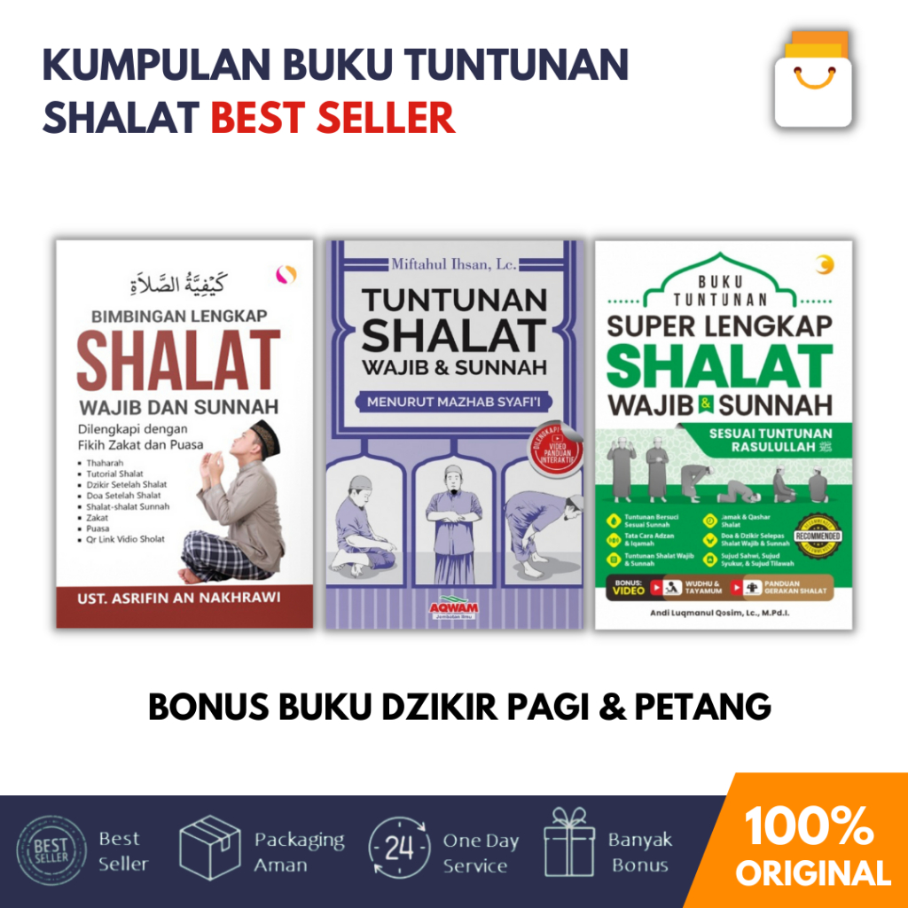 Jual Buku Kumpulan Tuntunan Shalat / Tuntunan Shalat / Buku Shalat Best ...