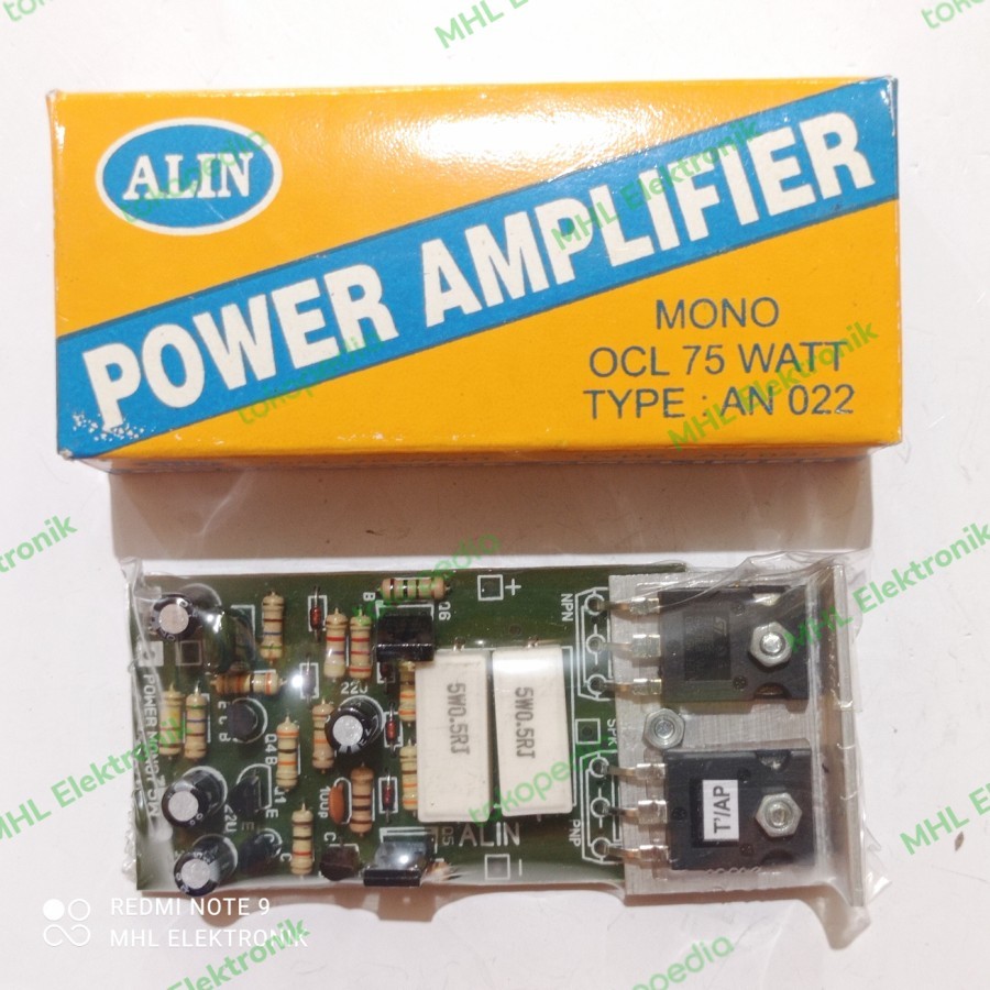 Jual KIT Power OCL Mono 75 Watt by ALIN | Shopee Indonesia