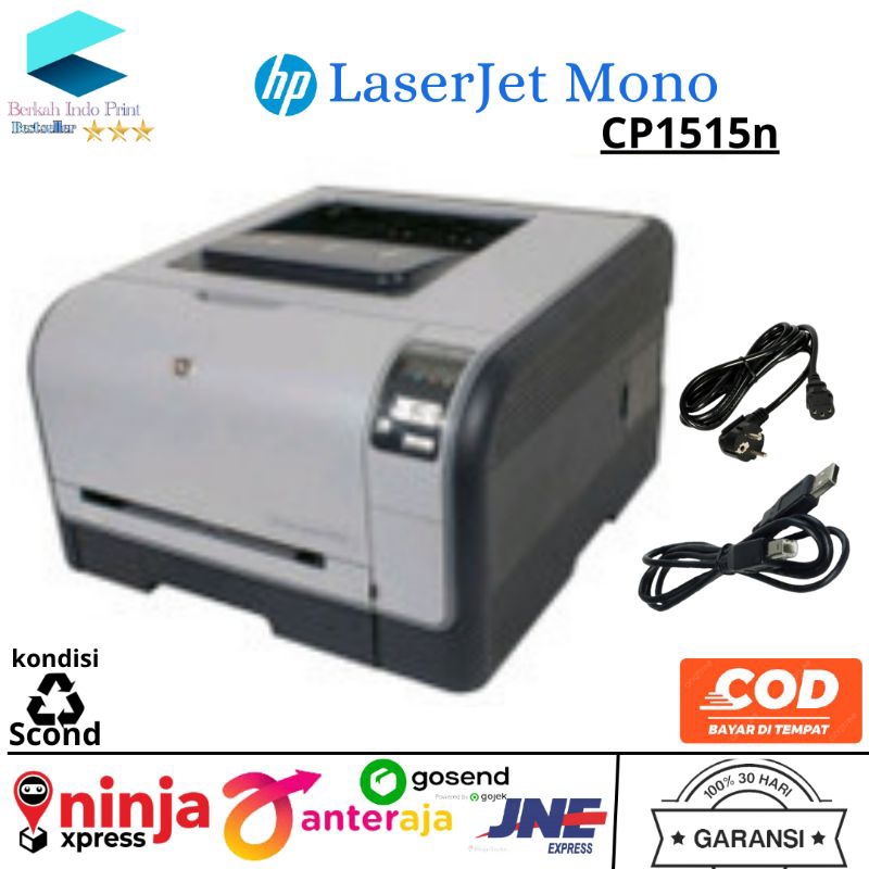 Jual printer hp laserjet color cp1515n adalah printer laser (serbuk