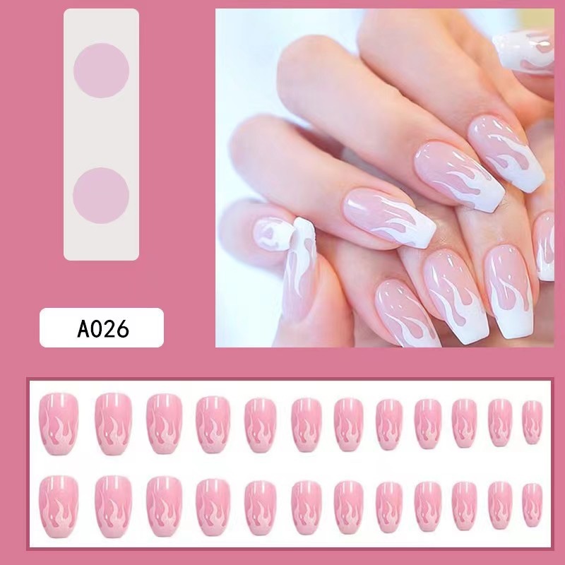 Jual Fairygirl Id B B Pcs Kuku Palsu Dan Lem Fake Nail Art D