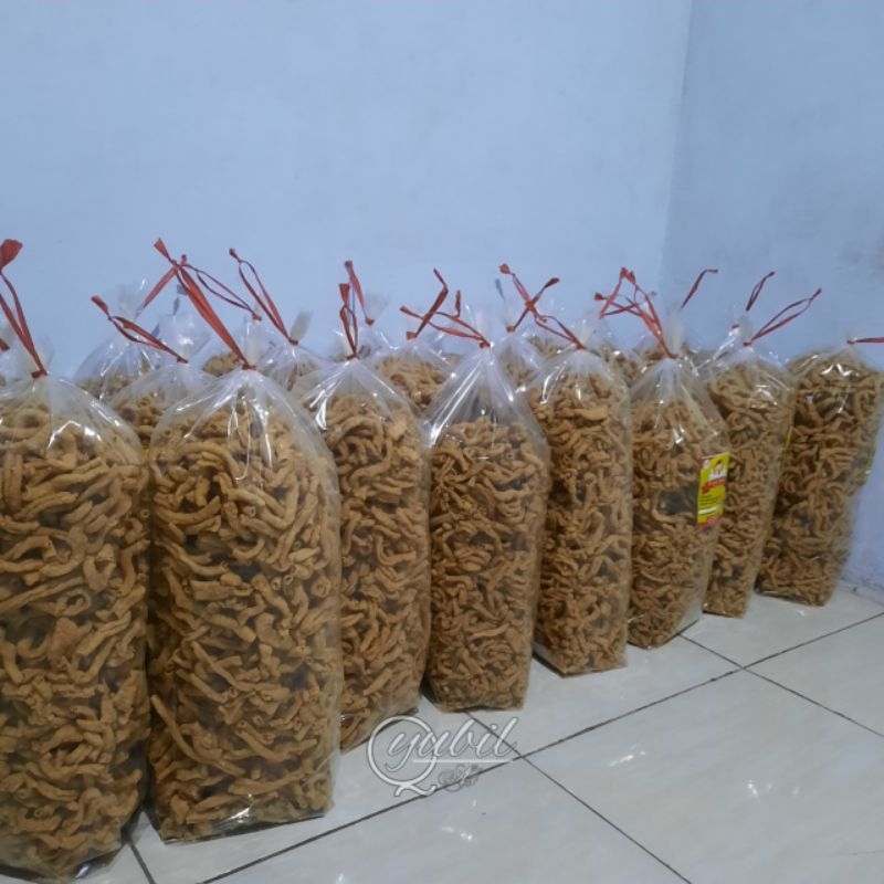 Jual usus crispy enak renyah dan gurih 1kg|kripik usus 1kg|usus krispi 1kg | Shopee Indonesia