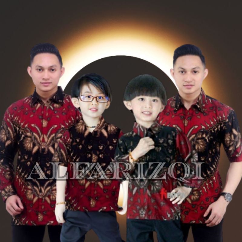 Jual TERBARU Couple sweet || couple batik ayah dan anak cowok BATIK ...