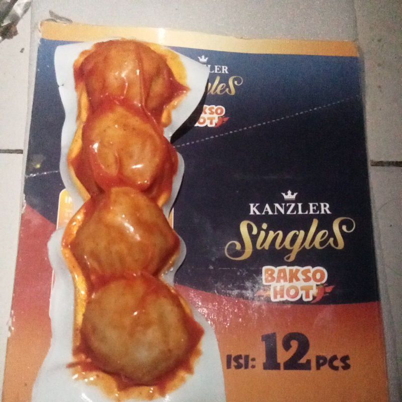 Jual bakso kanzler hot 1 box (12pcs) | Shopee Indonesia