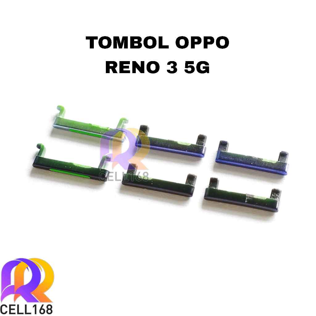 Jual BUTTON ON OFF VOLUME OPPO RENO 3 5G PERNIK RUBBER TOMBOL LUAR ...