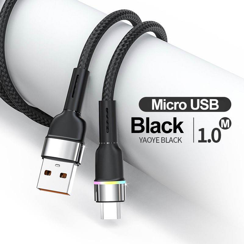 Jual SUIRGE 120W LED USB Type C Cable Fast Charging Data Line