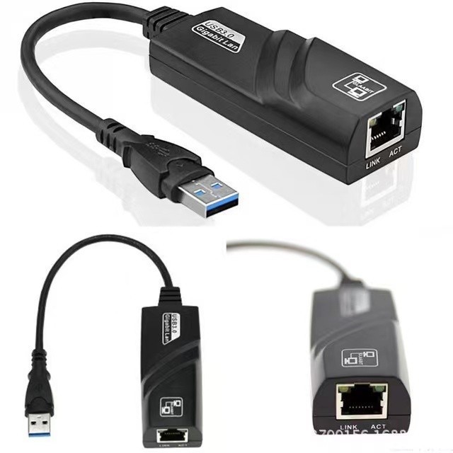 Jual USB 3.0 LAN / USB 3.0 GIGABIT ETHERNET ADAPTER / USB RJ45 | Shopee ...