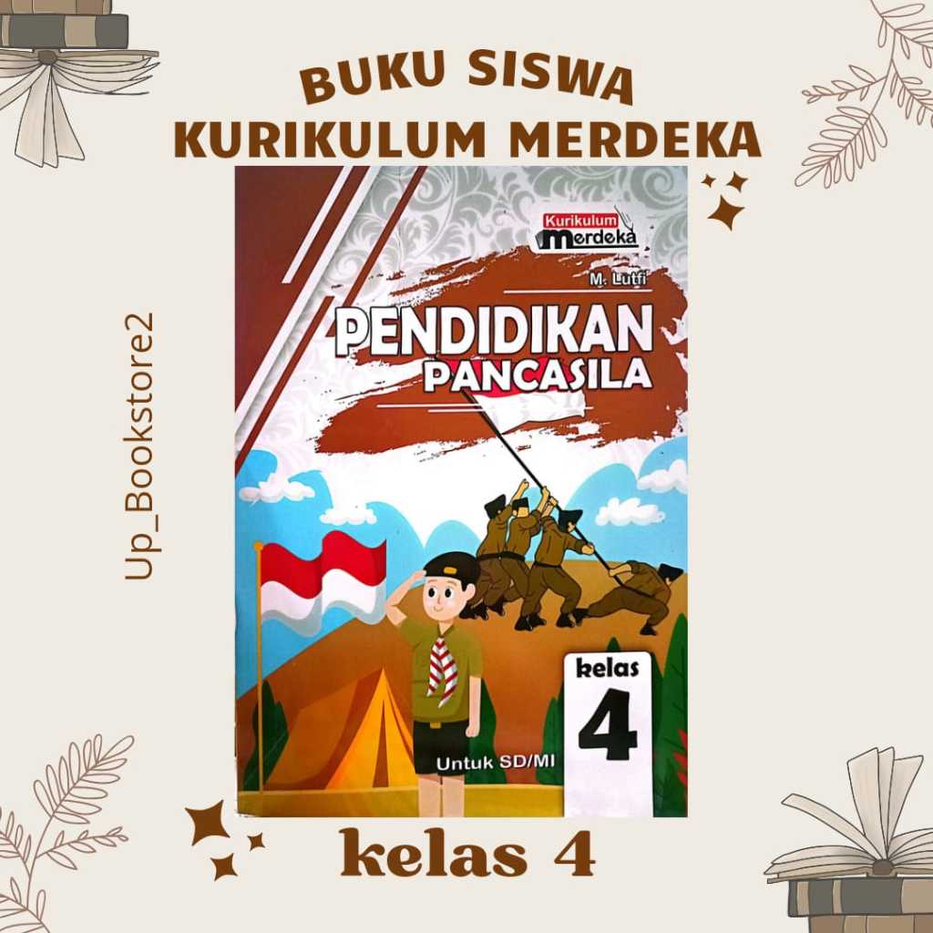 Jual BUKU SISWA PKN KELAS 4 KURIKULUM PENGGERAK-MERDEKA SD/MI PENERBIT ...