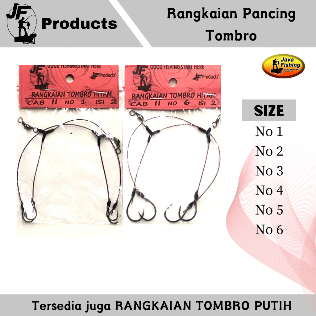 Jual Rangkaian Pancing Tombro Jf Siap Pakai Rangkaian Tombro Jf Shopee Indonesia