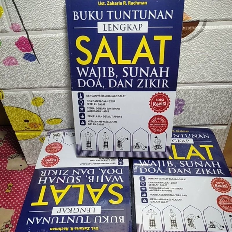 Jual Buku Tuntunan Lengkap Salat Wajib Sunah Doa. Dan Zikir | Shopee ...