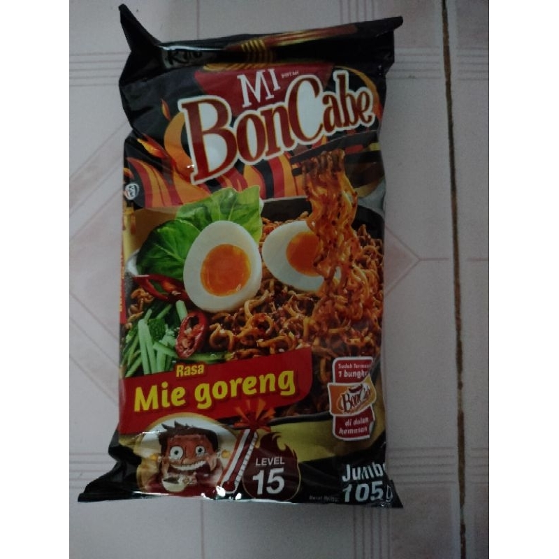 Jual Mie Goreng Bon Cabe Level Berat Gram Shopee Indonesia