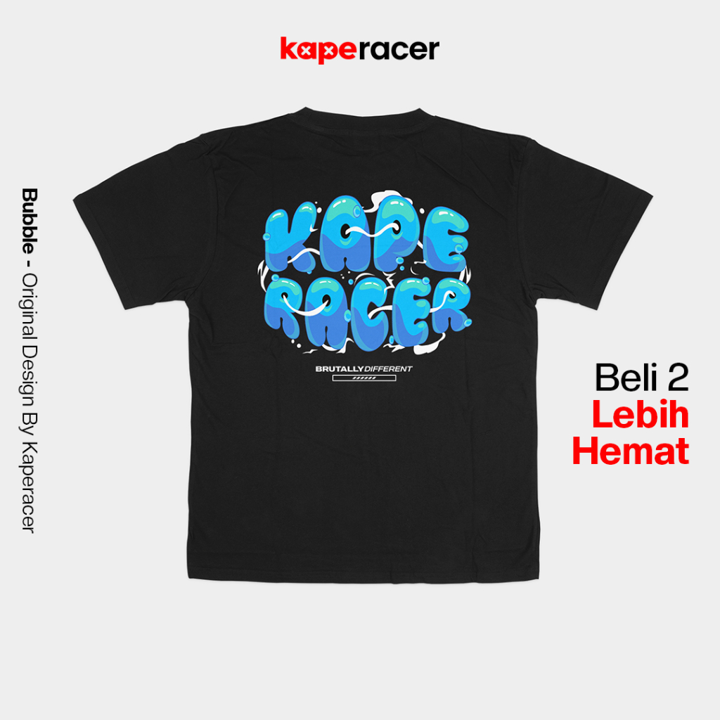 Jual Kaperacer Bubble original kaos & baju racing premium 2 & 4 stroke ...