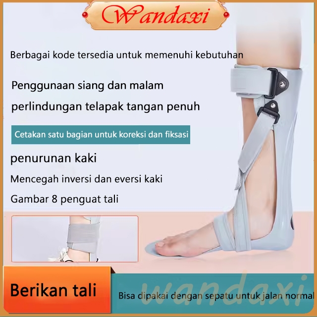 Jual Jual Ankle Drop Foot Brace Ankle Foot Orthosis AFO Kaki Lumpuh