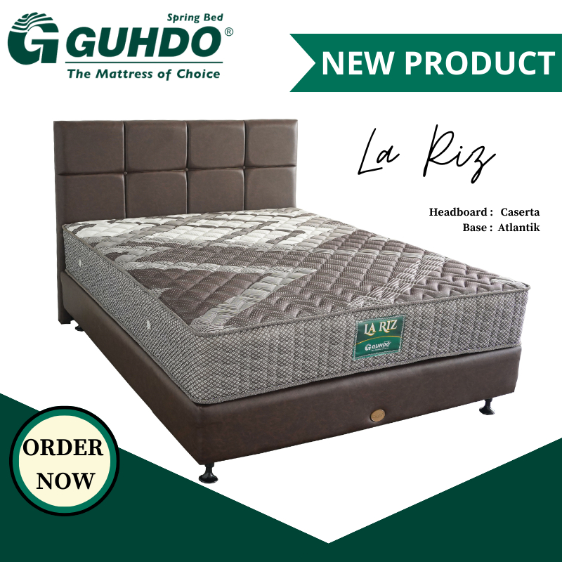 Jual Full Set Kasur Spring Bed Guhdo La Riz Set Headboard Caserta