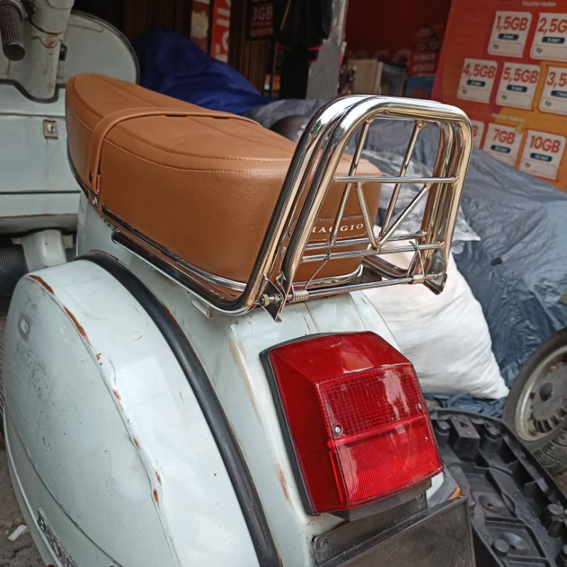 Jual Backrack minimalis backrack behel jok vespa super sprint px ps