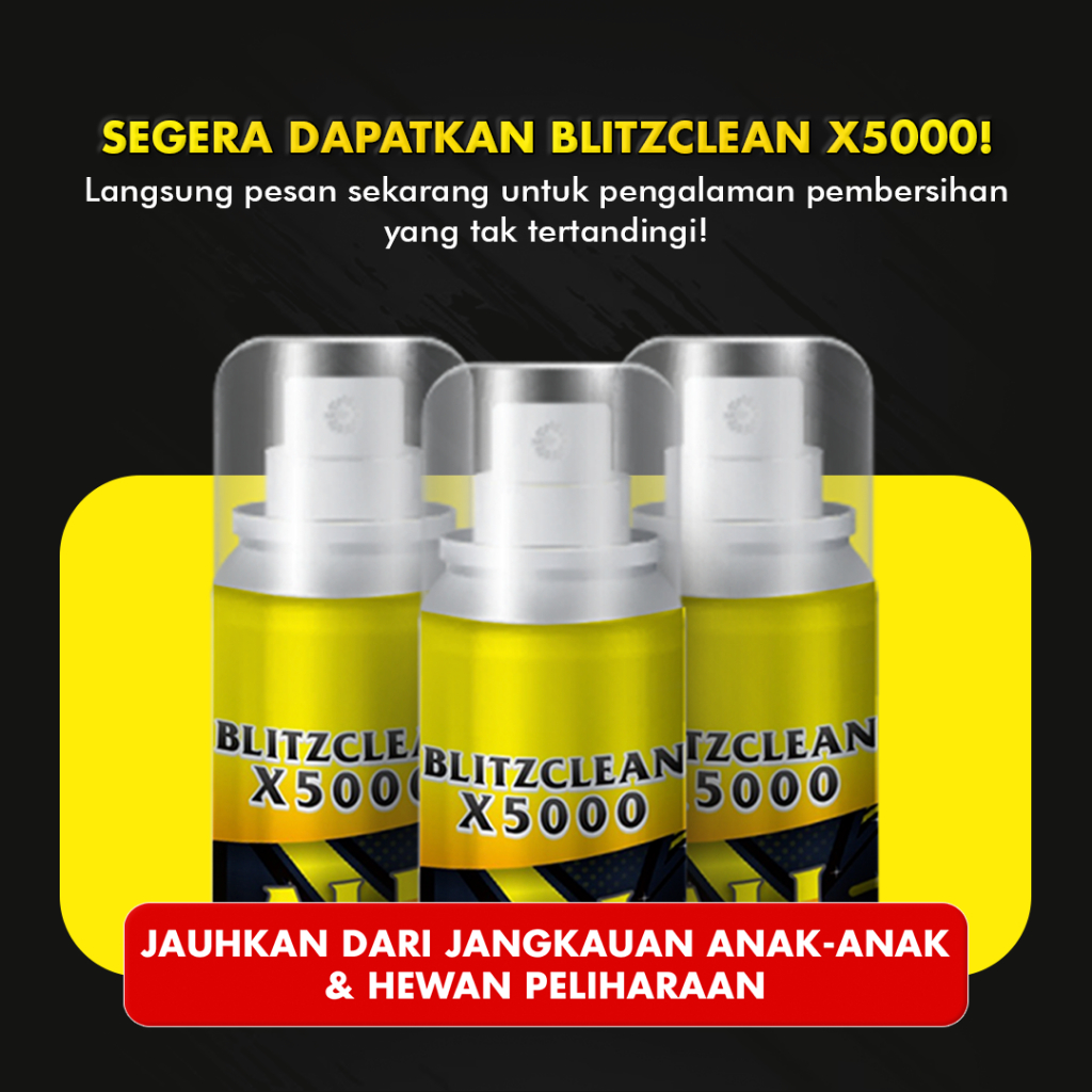 Jual Blitz Clean X 5000 Pembersih Serbaguna Pembersih Rumah Tangga ...
