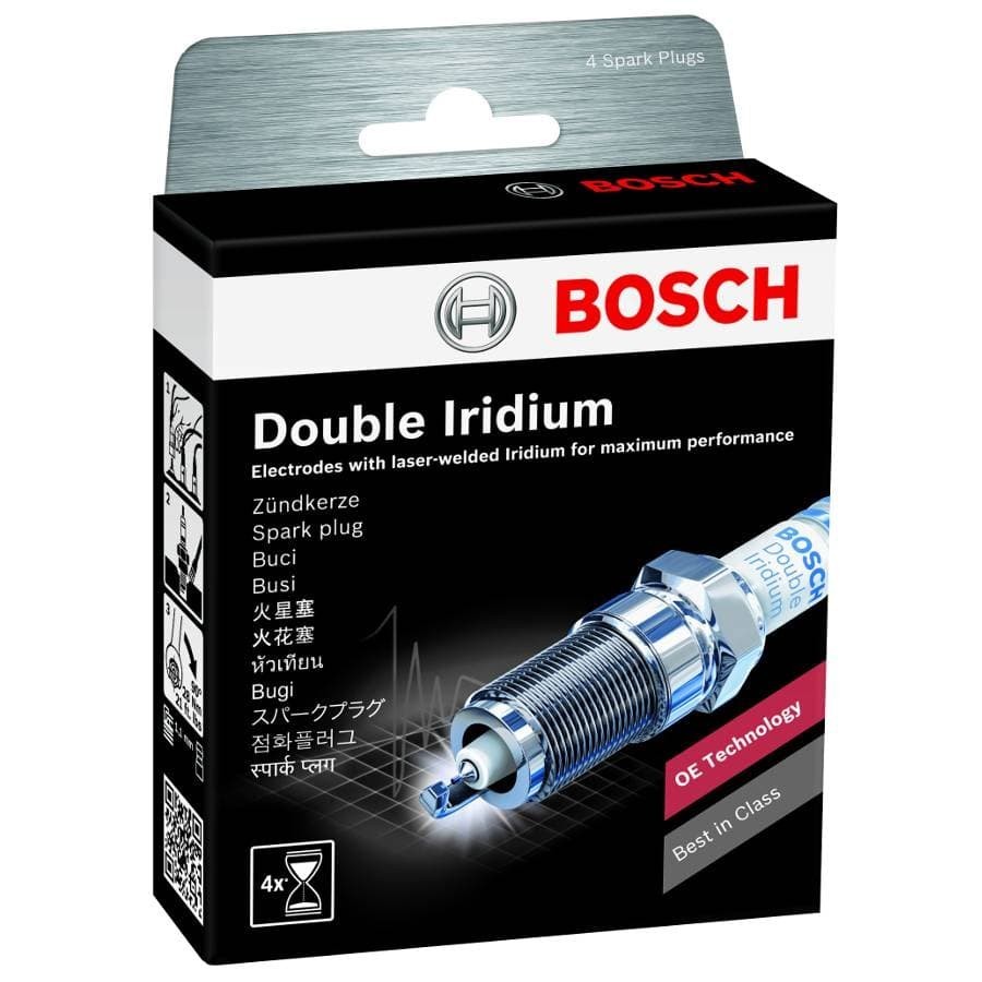 Bougie D'allumage Double Iridium Bosch - Haute Performance