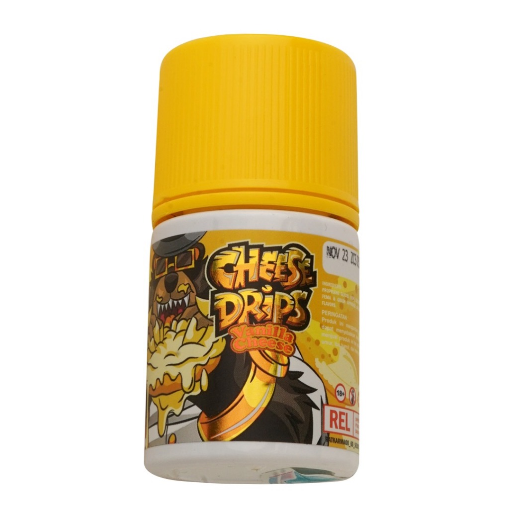 Jual Liquid Vape CHEESE DRIPS Vanilla Cheese 60ML By JVS x Steam Queen