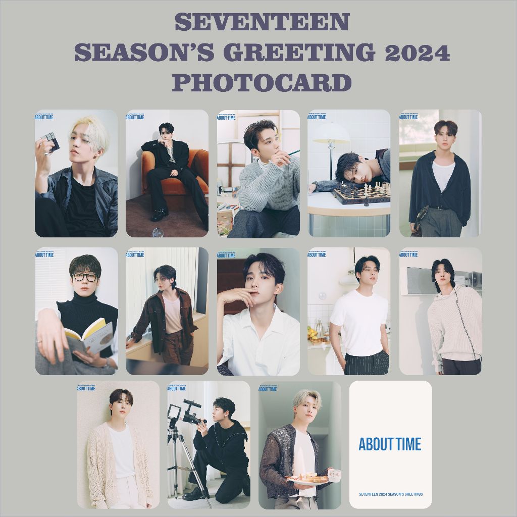 Jual [FREEBIES GDA 2024] Photocard Seventeen Season's Greeting 2024 Member Shopee Indonesia