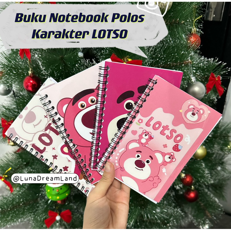 Jual Buku Notebook Polos LOTSO ukuran 10x15 | Shopee Indonesia