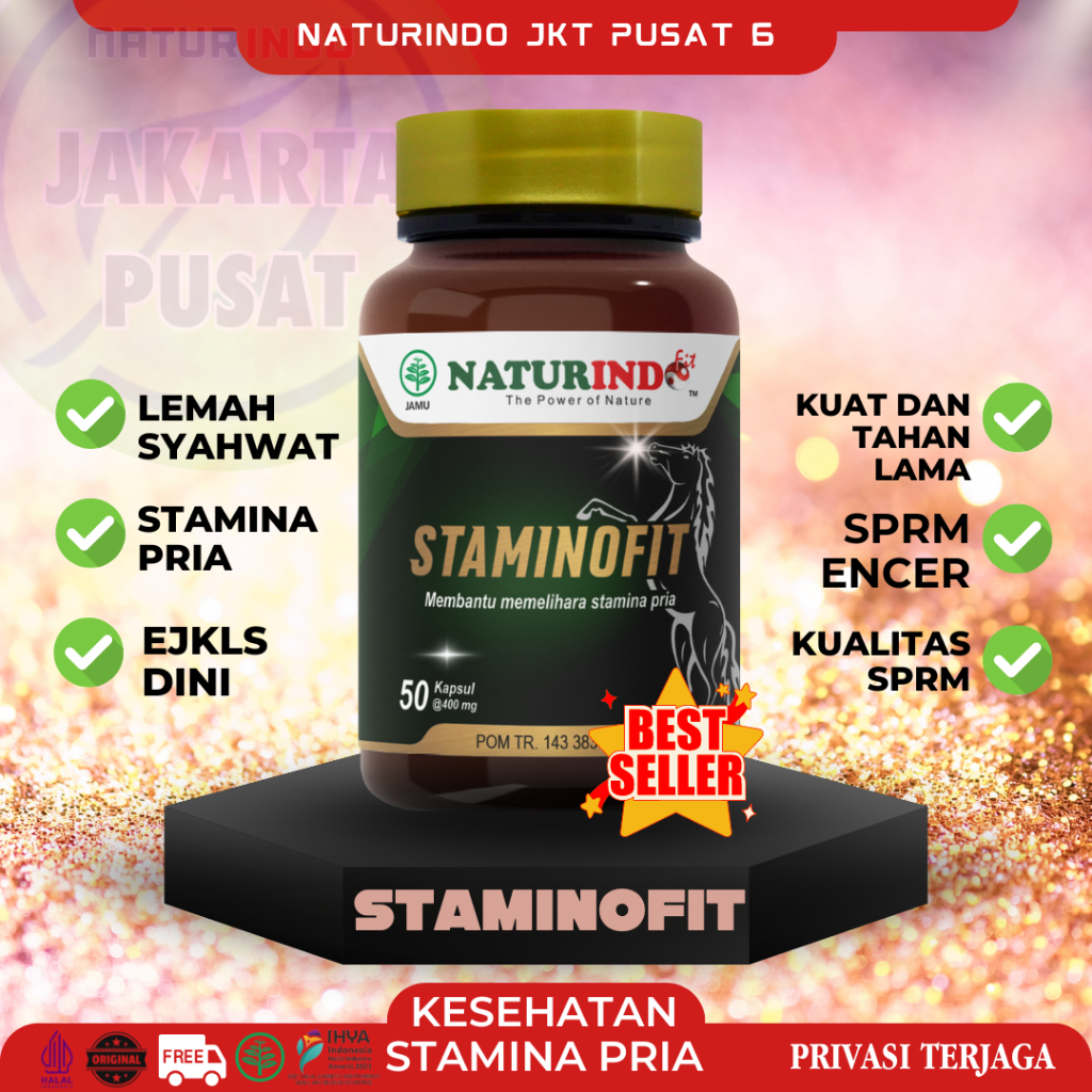 Jual Staminofit Suplemen Obat Herbal Memelihara Menjaga Stamina Pria