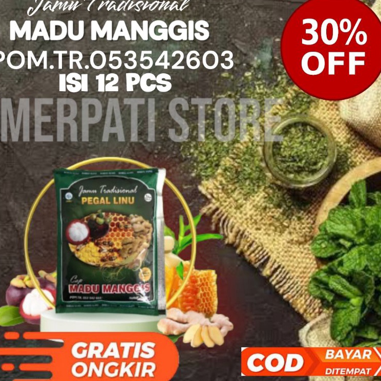 Jual [KODE PRODUK PEEOI9550] Jamu Tradisional Madu Manggis Pegel linu