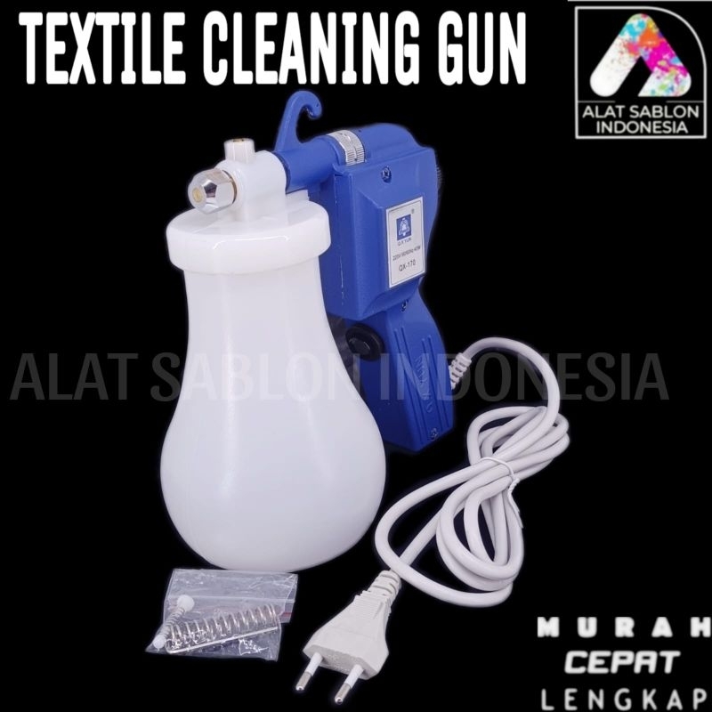 Jual TEXTILE CLEANING SPRAY GUN PEMBERSIH NODA KAIN ALAT SABLON Shopee Indonesia