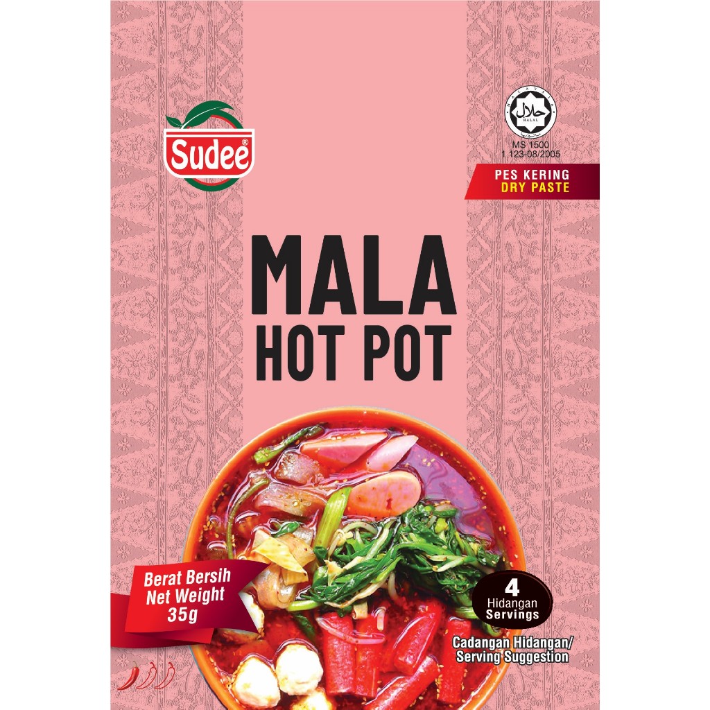 Jual Bumbu Sudee Mala Hot Pot Spesial Halal Premium Bumbu Steamboat