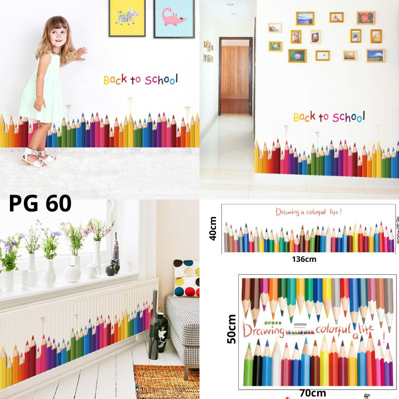 Jual WALL STICKER STIKER SETIKER WALLSTIKER WALLSTICKER DINDING PAGAR ...