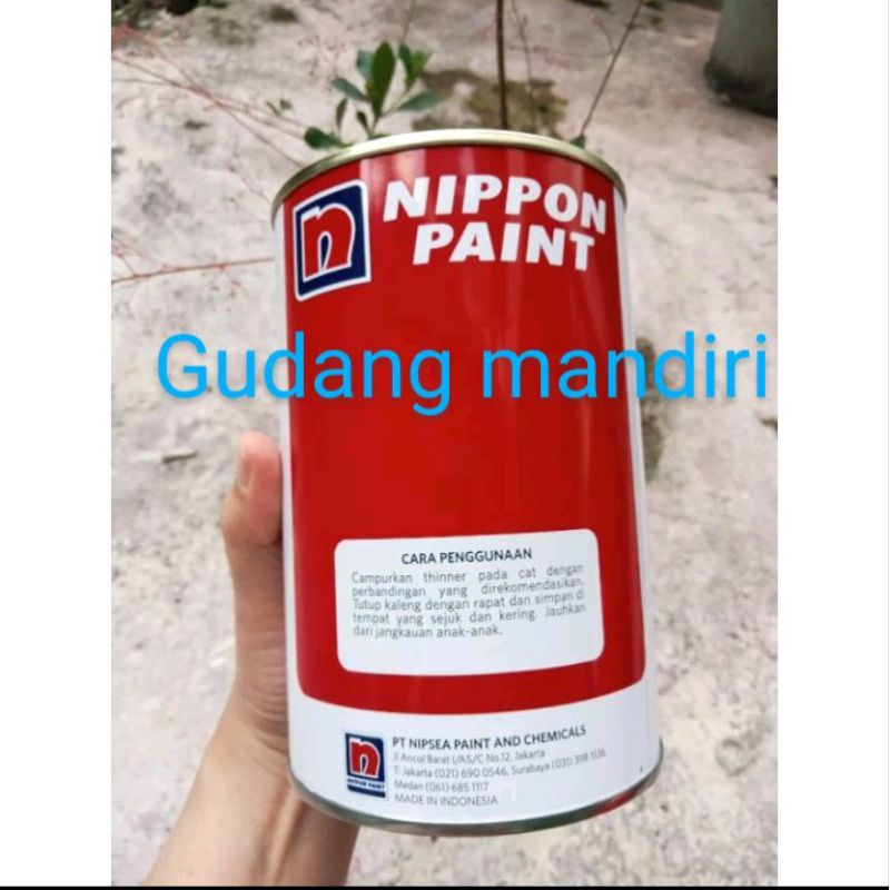 Jual NIPPON PAINT B THINNER NET.0.9 LTR PENGENCER CAT MINYAK DAN BESI ...