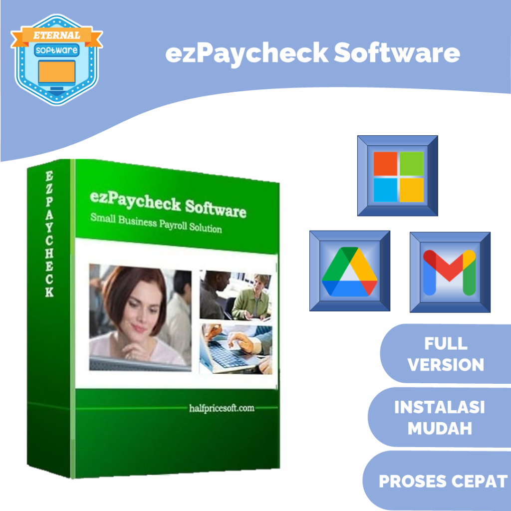 Jual Ezpaycheck Full Version No Trial Permanen Pro Aplikasi Managemen