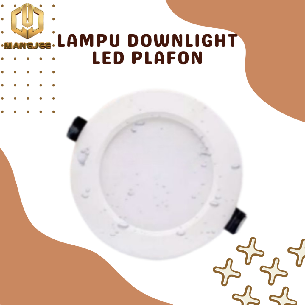 Jual LAMPU DOWNLIGHT LED PLAFON 5 WATT 7 WATT ASLI FULL TERANG 5W 7W ...