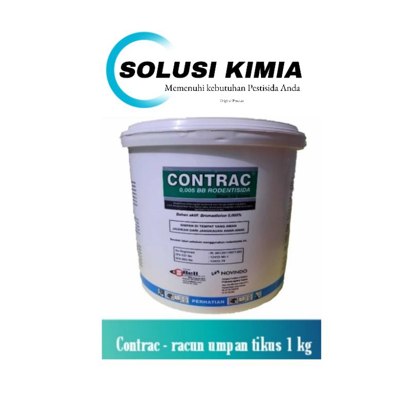 Jual Racun Tikus Contrac 0,005BB Ampuh Bunuh Segala Jenis Tikus - 1kg ...