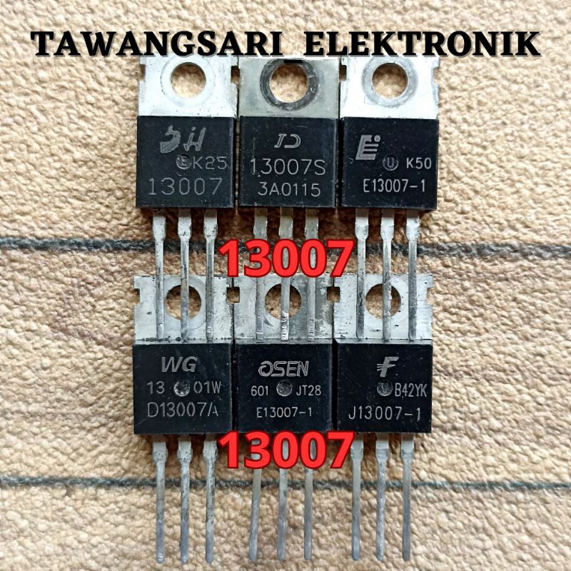 Jual 13007 Tr Lampu 13007 Original Transistor 13007 