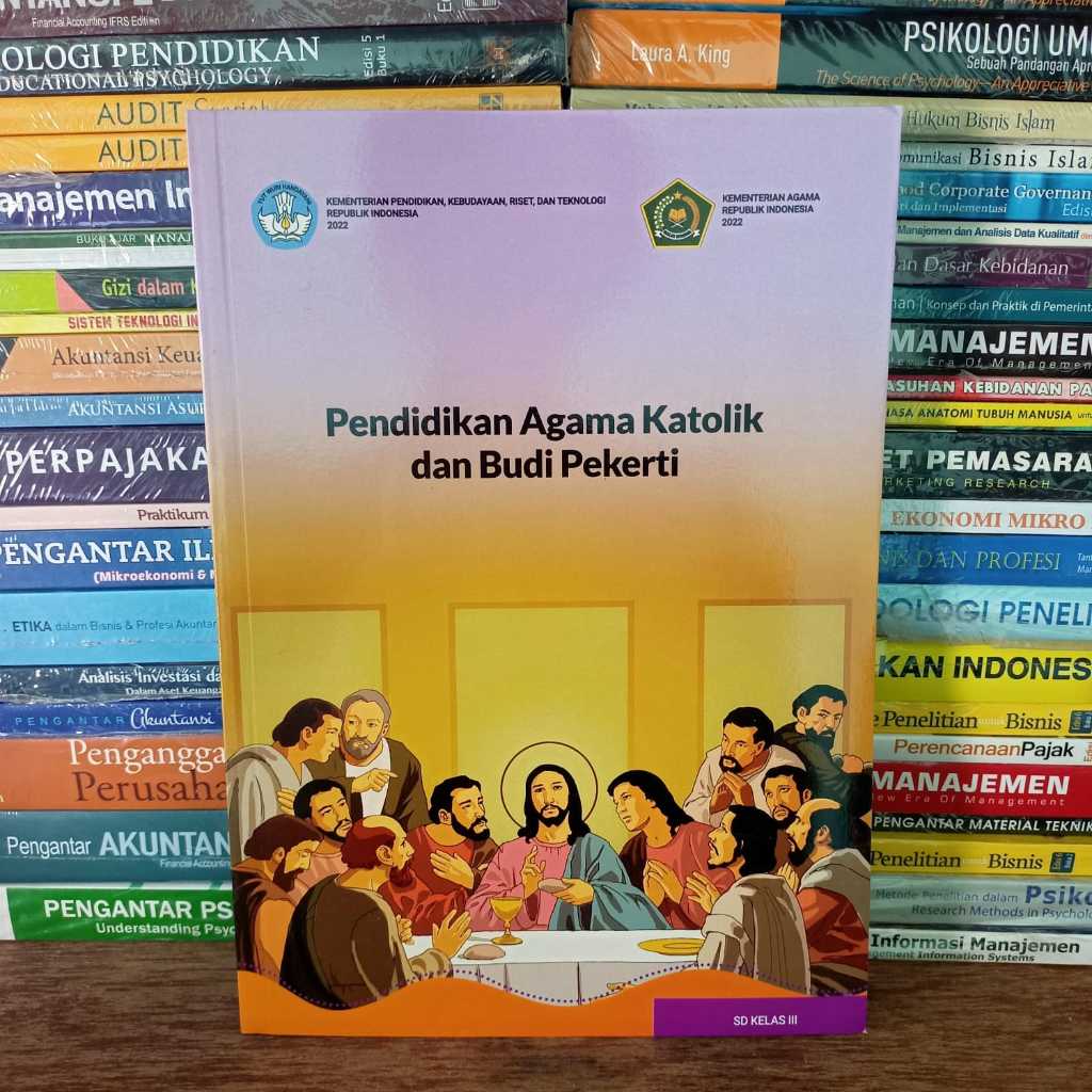 Jual Buku Pendidikan Agama Katolik Dan Budi Pekerti SD Kelas 3 K ...