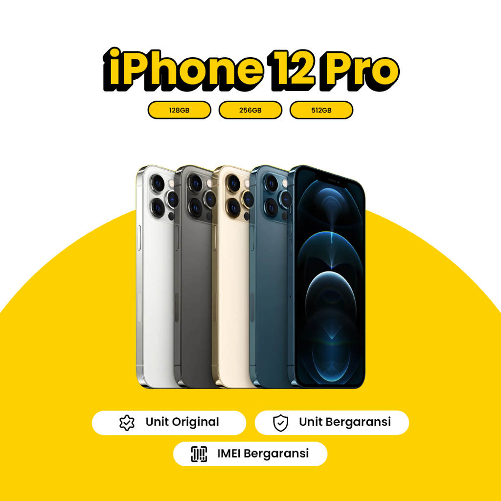 Jual 【SECOND】Apple IPhone 12 Pro Original Second Terdaftar Bea Cukai ...