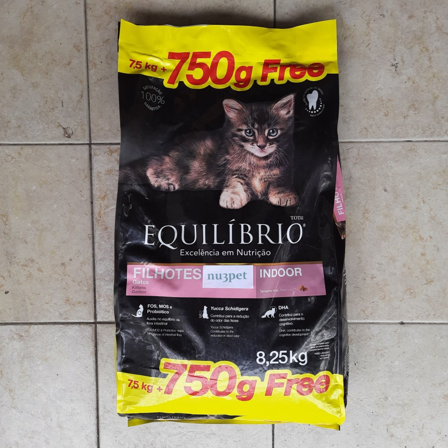 Jual Equilibrio Kitten 7,5Kg 7,5 kg FREE 750gr = 8,25kg Cat Food Indoor