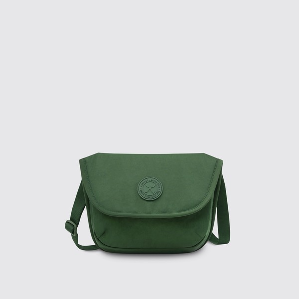 EXOTIC Women's Green Sling Bag - PU Leather, Faux Leather Lining, Casual Crossbody Purse - View #8
