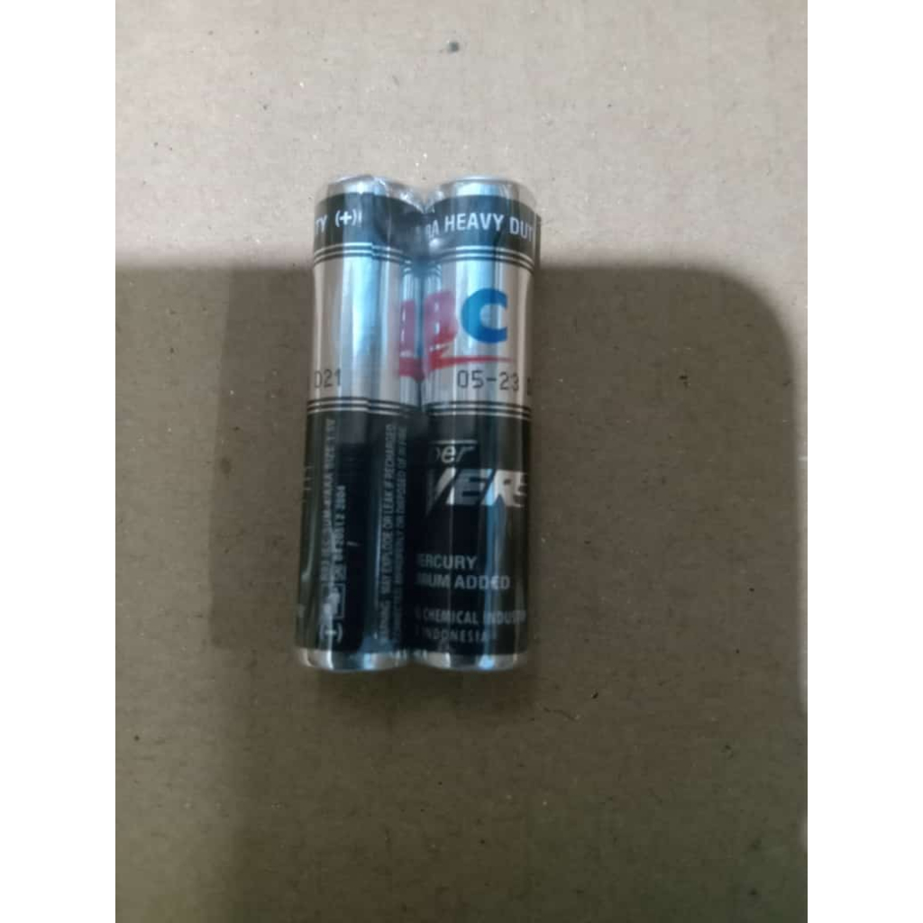 Jual batre ABC ORIGINAL AAA sepasang MURAH | Shopee Indonesia