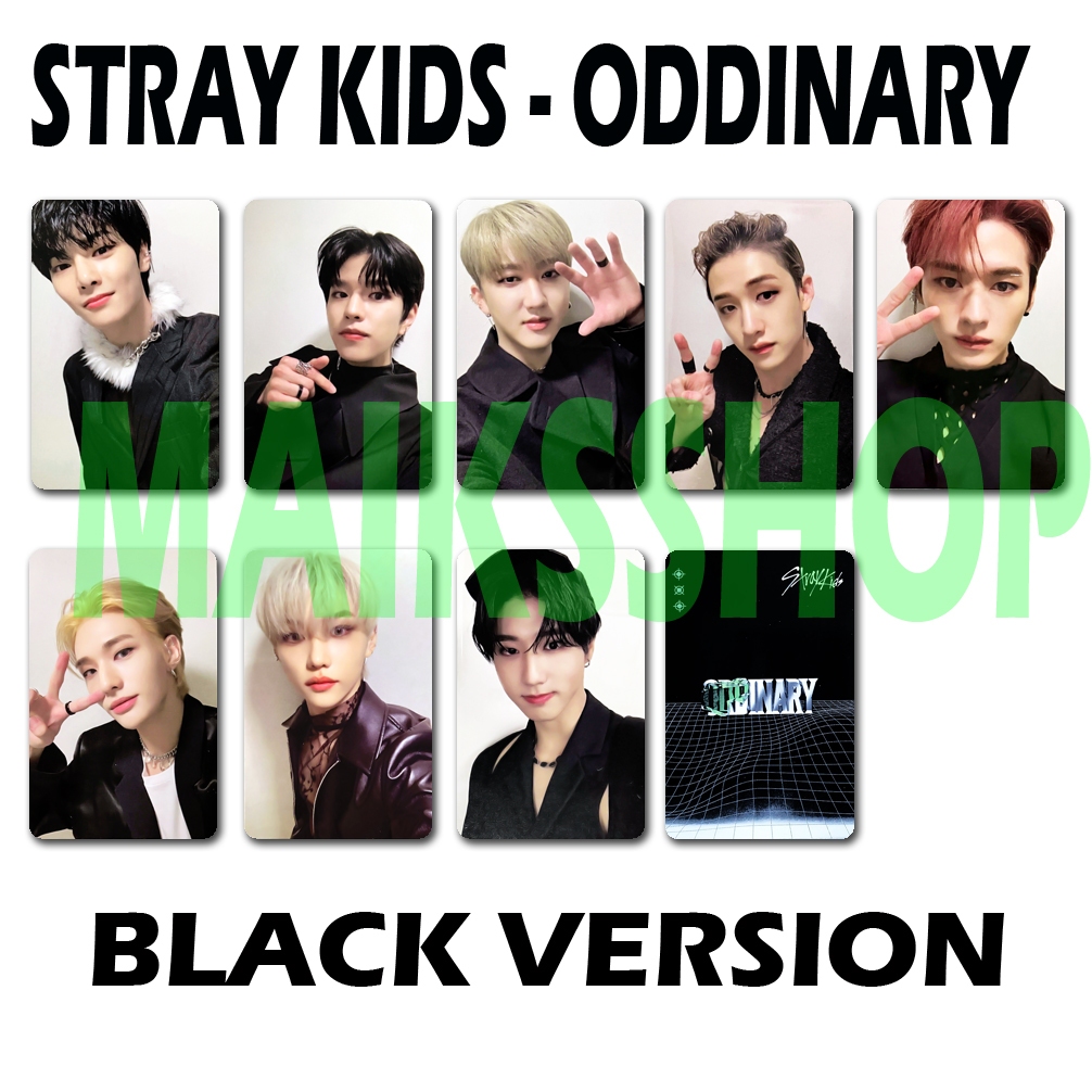 Jual (BISA SATUAN) Stray Kids Oddinary Photocard Kpop | Shopee