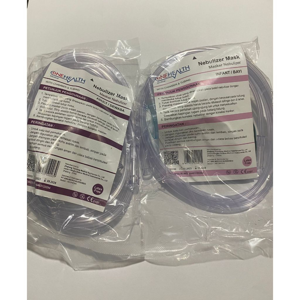 Jual Masker Nebulizer Onehealth Dewasa/Bayi pcs | Shopee Indonesia