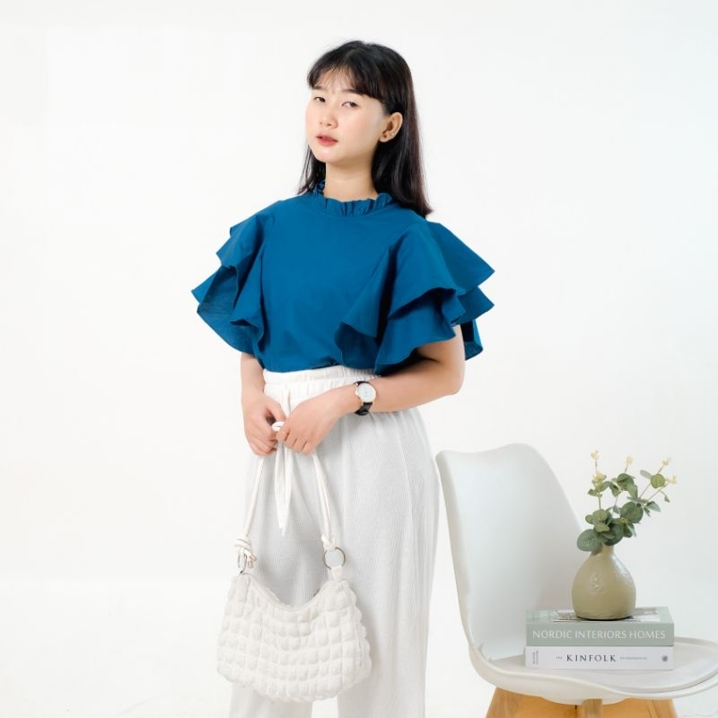 AVA BLOUSE - KEMEJA STYLE KOREA