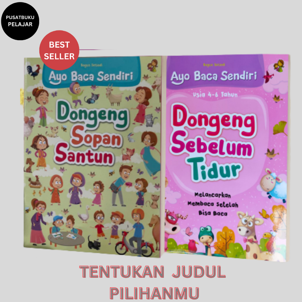 Jual Buku Dongeng AKtivitas 30 DONGENG SEBELUM TIDUR & AYO BACA SENDIRI ...