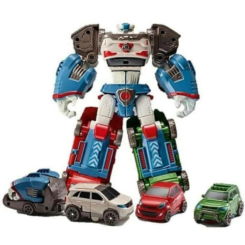 Jual Mainan Anak Robot Deltatron Mobil Berubah jadi Robot 2IN1 | Shopee ...