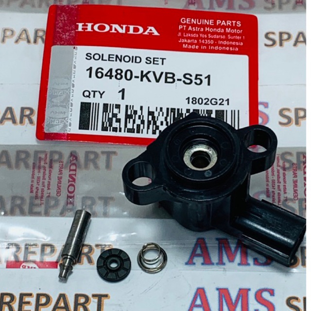 Jual SENSOR SOLENOID IACV SWITCH LANGSAM BEAT FI ESP POP STREET SCOOPY FI VARIO 125 VARIO 150