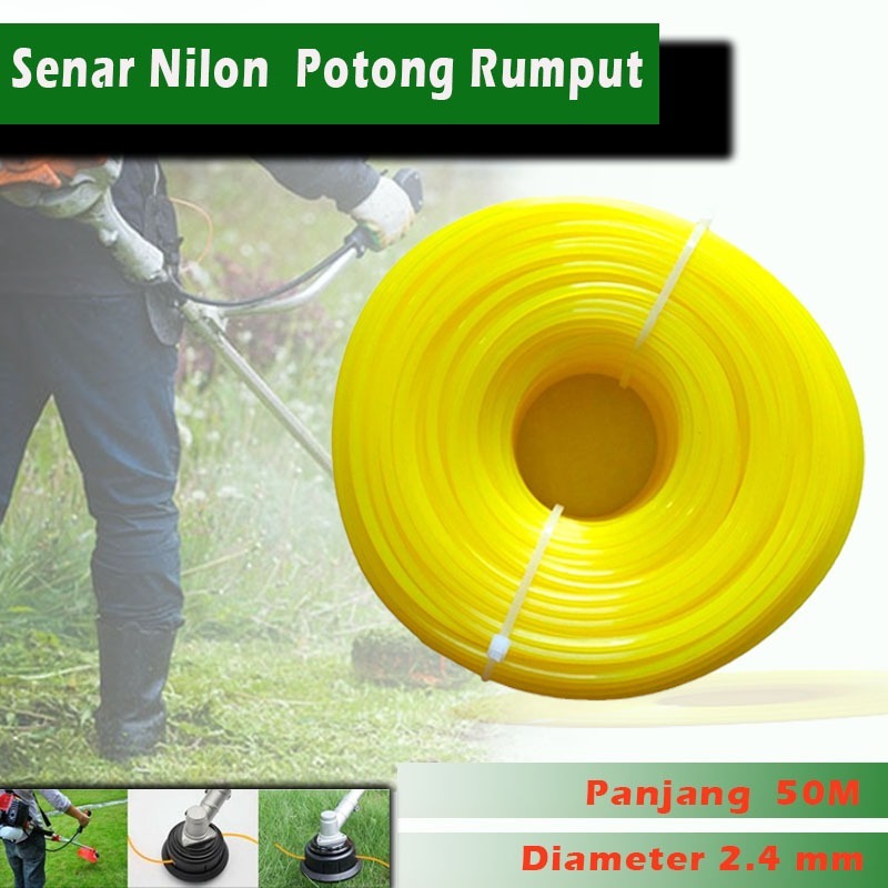 Jual Ralali Nylon Line Tali Senar Mesin Potong Rumput Nylon Cutter Trimmer Line Tali Nilon