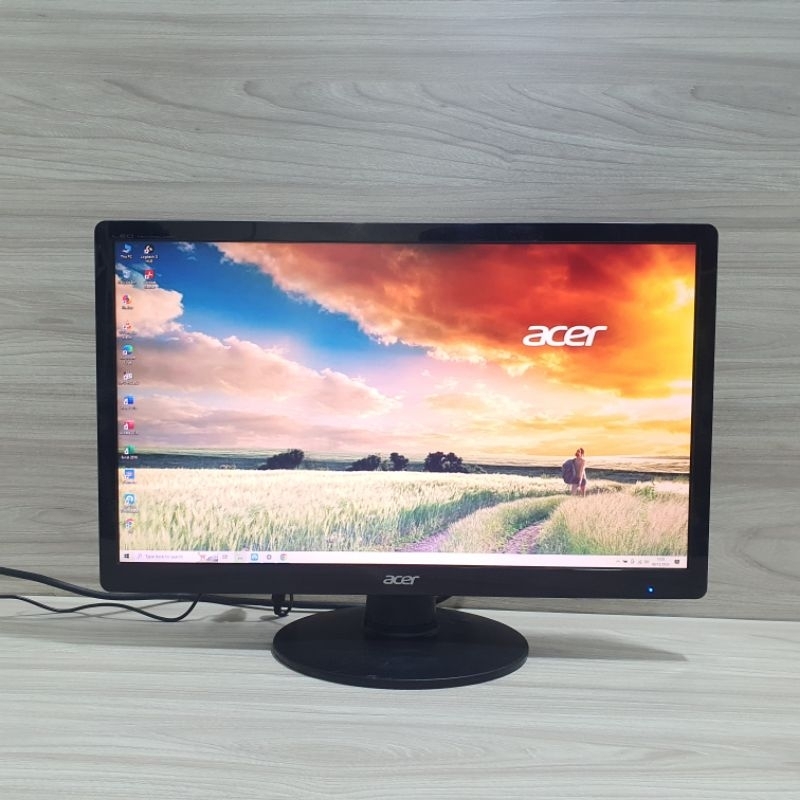 Jual LED Monitor ACER S220HQL 22 Inch Widescreen Slim Full Hd Shopee